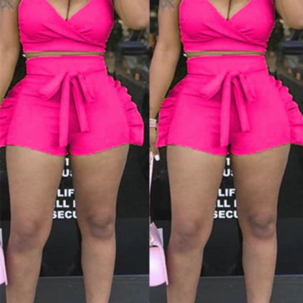 Two piece short set